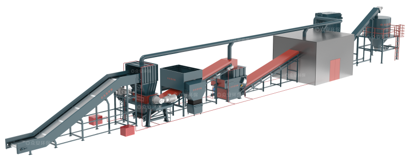 退役风电叶片处理系统